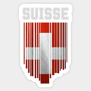 Switzerland flag, swiss flag Sticker